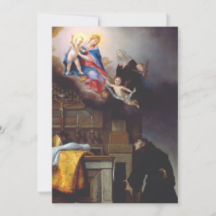 Convite São Luís de Toulouse Herança Celestial Arte