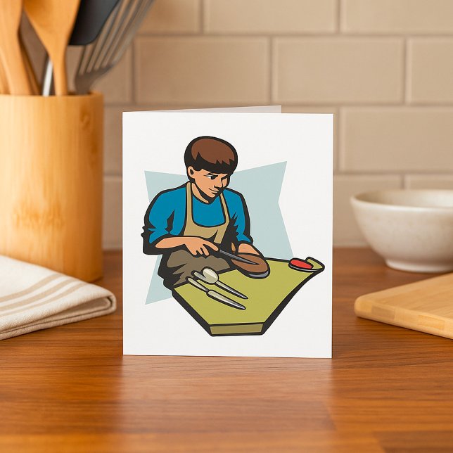 Convite Sapateiro do Cobbler Vintage de Reparo de calçados (Criador carregado)