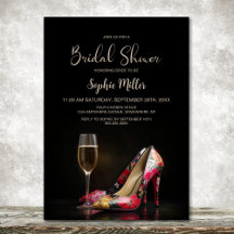 Sapatos Stiletto Florais Vermelhos Elegantes Prese