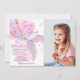 Convite Sapid Splash Piscina Festa De Noite Inv