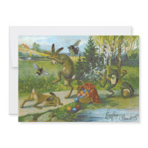 Sapo De Ovos Colorido De Cesta De Coelho Da Páscoa