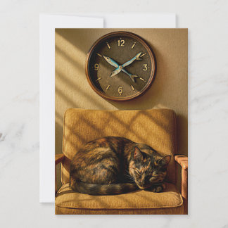 Convite Sardine O’clock Dreamtime – Surreal Cat Art