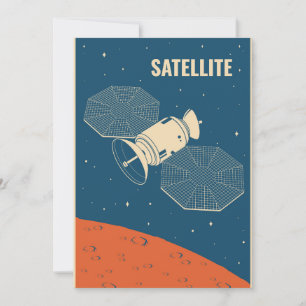 Convite Satélite espacial