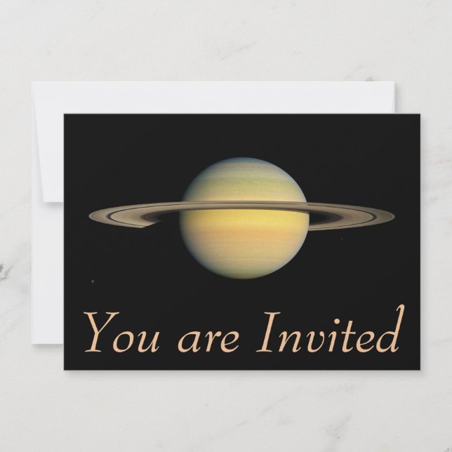 Convite Saturno durante o Equinócio (Frente)