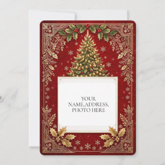 Convite Saudação de Férias Personalizada e Elegante