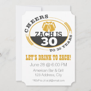 Convite Saudações a 30 Anos