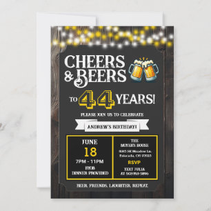 Convite Saudações e Cervejas pelos 44 Anos de Churrasco de