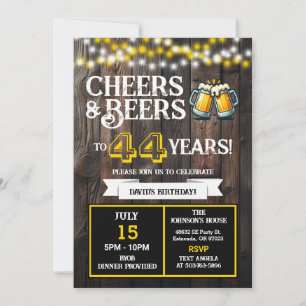 Convite Saudações e Cervejas pelos 44 Anos de Festa de Ani