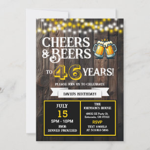 Convite Saudações e Cervejas pelos 46 Anos de Churrasco de
