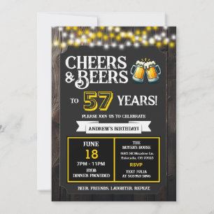 Convite Saudações e Cervejas pelos 57 Anos de Churrasco de