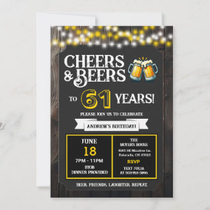 Convite Saudações e Cervejas pelos 61 Anos de Churrasco de
