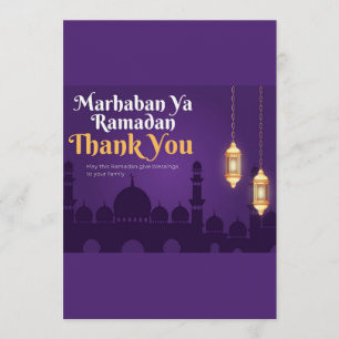 Convite Saudações Elegantes de Ramadan - Dourado Ramadan K