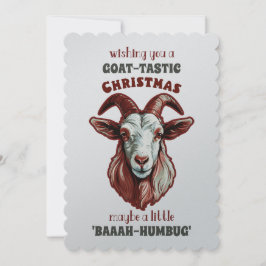 Convite Saudações Gastas: Um Natal "Baah-Humbug"
