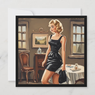 Convite Saudações LBD: Elegância simples para cada ocasião