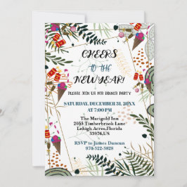 Convite Saúde ao Ano Novo Greenery Botânico