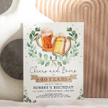 Convite Saúde e Cervejas aos 40 anos de aniversário do hom<br><div class="desc">Saúde e Cerveja a 40 anos! Personalize este divertido convite de aniversário com tema de cerveja com seus detalhes. Use as ferramentas de design para editar o texto,  alterar a cor e o estilo da fonte para criar um design de convite exclusivo.</div>