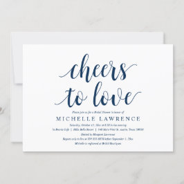 Convite Saúde para amar, moderna celebração do Chá de pane