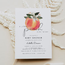 Savannah - Um pequeno Pêssego Chá de fraldas