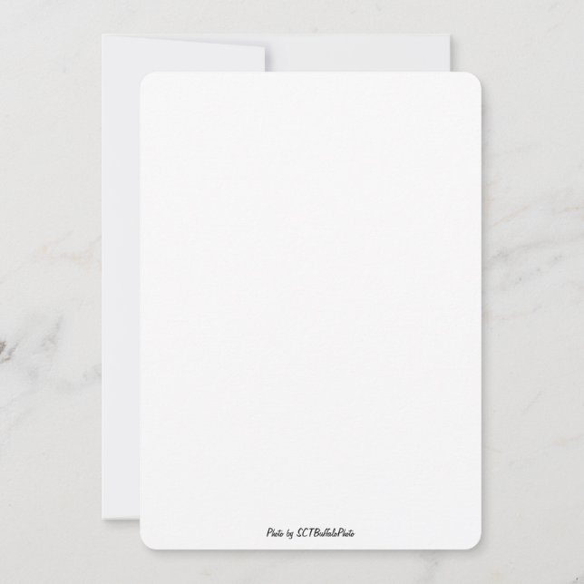 Convite Save the Date! (Verso)