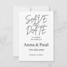 Convite SAVE THE DATE Invitation