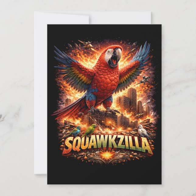 Convite Scarlet Siege (Frente)