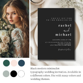 Convite Schlicht elegante