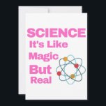 Convite SCIENCE It's Like Magic, But Real<br><div class="desc">SCIENCE It's Like Magic,  But Real</div>
