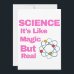 Convite SCIENCE It's Like Magic, But Real<br><div class="desc">SCIENCE It's Like Magic,  But Real</div>