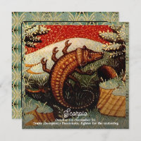 Scorpio - Sinal Escorpião Zodíaco Aniversário