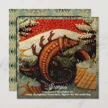 Scorpio - Sinal Escorpião Zodíaco Aniversário