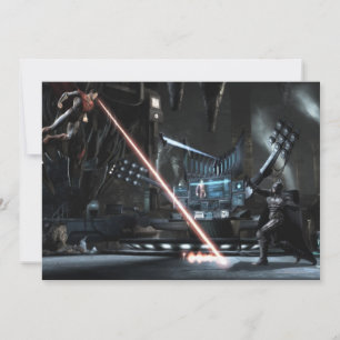 Convite Screenshot: Superman contra Batman