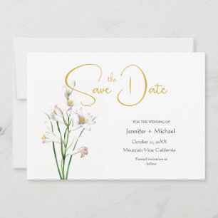 Convite Script de Caligrafia Simples Moderno de Casamento