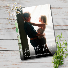 Convite Script de Salvamento de Data com Foto