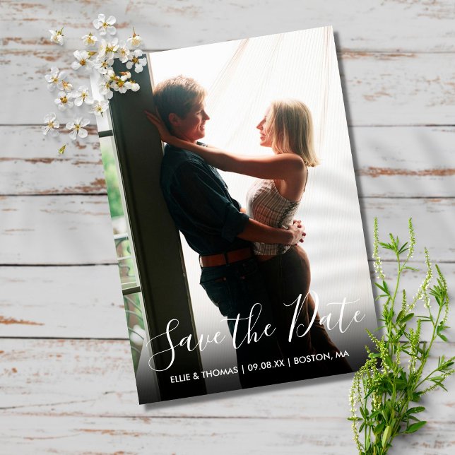 Convite Script de Salvamento de Data com Foto (Criador carregado)