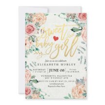 Script Dourado Floral de Aquarela Elegante do chá 