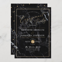 Script Elegante PixDezines, Marble Preto+Faux Dour