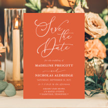 Script Elegante Verona Sunset Orange Salvar Data