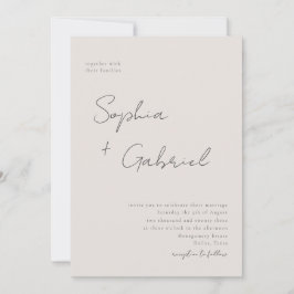 Convite Script mínimo