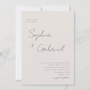 Convite Script mínimo