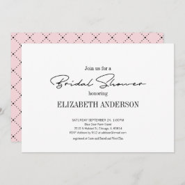 Convite Script Moderno Com Chá de panela De Anel