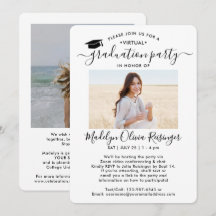 Script Moderno de Festa de formatura Virtual de 2 