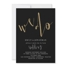 Script Moderno Fazemos Casamento Dourado