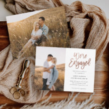 Script moderno somos Festa de noivado de Fotografi