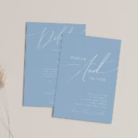 Script Whimsical | Azul Estofado Tudo Em Um Casame
