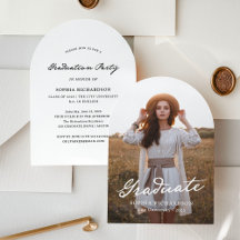Script Whimsical | Festa de formatura de Foto Chic