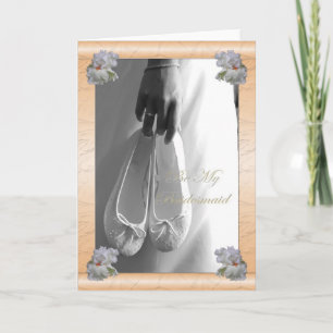 Convite Sê Minha Placa De Satin Apricot Da Bridesmaid