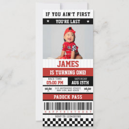 Convite Se não é o primeiro, é o último primeiro aniversar