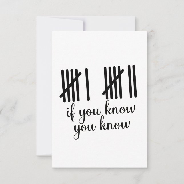 Convite Se Você Sabe, Você Sabe Seis Sete 6 7 Matemática  (Frente)