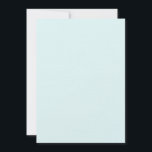 Convite Seafoam Vazio Linen<br><div class="desc">Papel Linen Vazio Seafoam.</div>