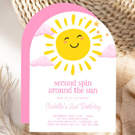 Convite Segunda rotação em torno do segundo aniversário ro